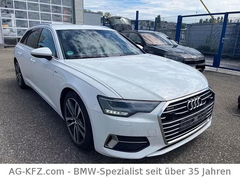 Weiß Gebraucht 2021 Audi A6 S-Line Kombi | 23.499 € (Fairer Preis) - Bild 1/4