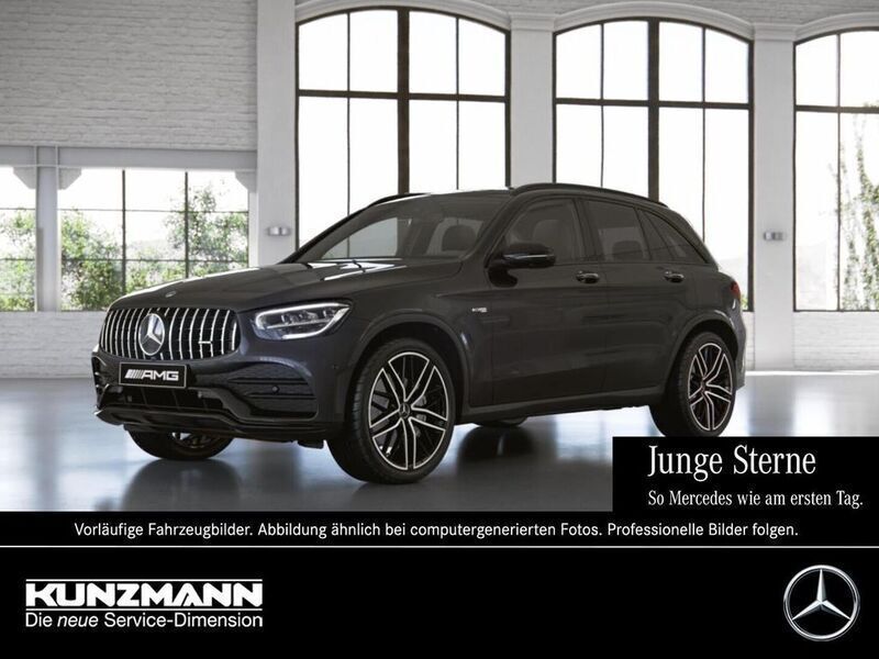 Graphitgrau metallic Gebraucht 2022 Mercedes GLC43 AMG AMG SUV | 56.780 € (Fairer Preis) - Bild 1/4