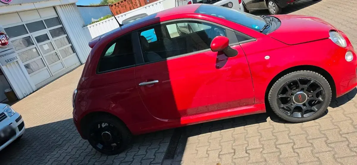Gebraucht Fiat 500 69 PS (50 kW) 2015 Rot Kleinwagen