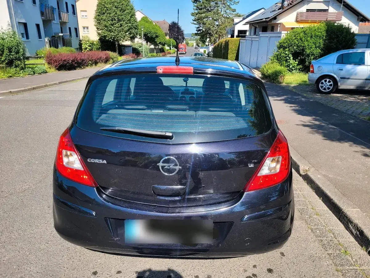 Gebraucht Opel Corsa 80 PS (58 kW) 2007 Schwarz Kleinwagen