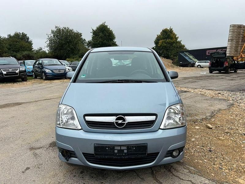 Blau Gebraucht 2008 Opel Meriva Edition Van / Kleinbus | 590 € (Superpreis) - Bild 1/4