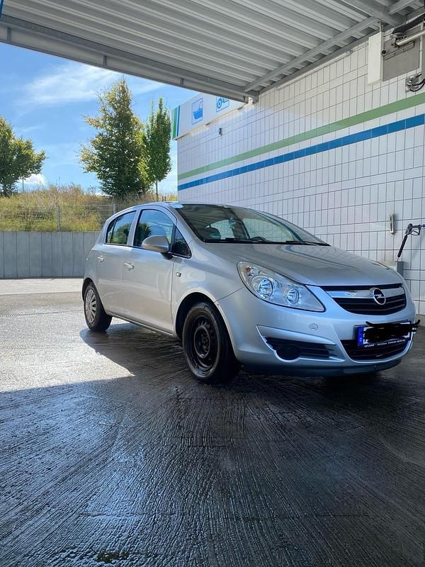 Silber Gebraucht 2008 Opel Corsa Kleinwagen | 950 € (Superpreis) - Bild 1/4
