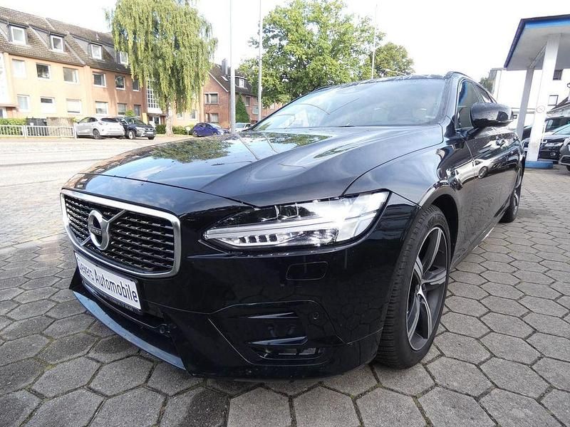 Onyx black / Gebraucht 2019 Volvo V90 R-Design Kombi | 29.850 € (Fairer Preis) - Bild 1/4