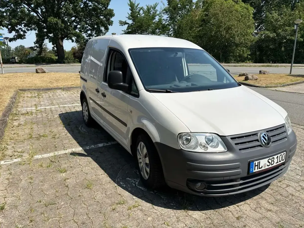 Gebraucht VW Caddy Life 109 PS (80 kW) 2007 Weiß Van / Kleinbus