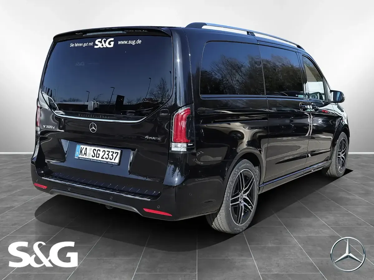 Gebraucht Mercedes V300 Exclusive 237 PS (174 kW) 2026 Obsidianschwarz Van / Kleinbus