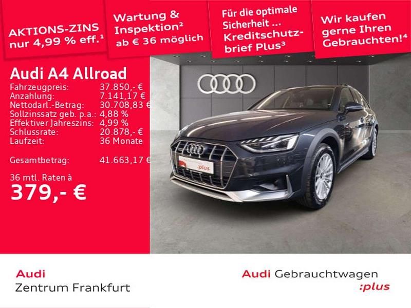 Manhattangrau metallic Gebraucht 2023 Audi A4 Allroad Ambiente Kombi | 37.850 € (Fairer Preis) - Bild 1/2
