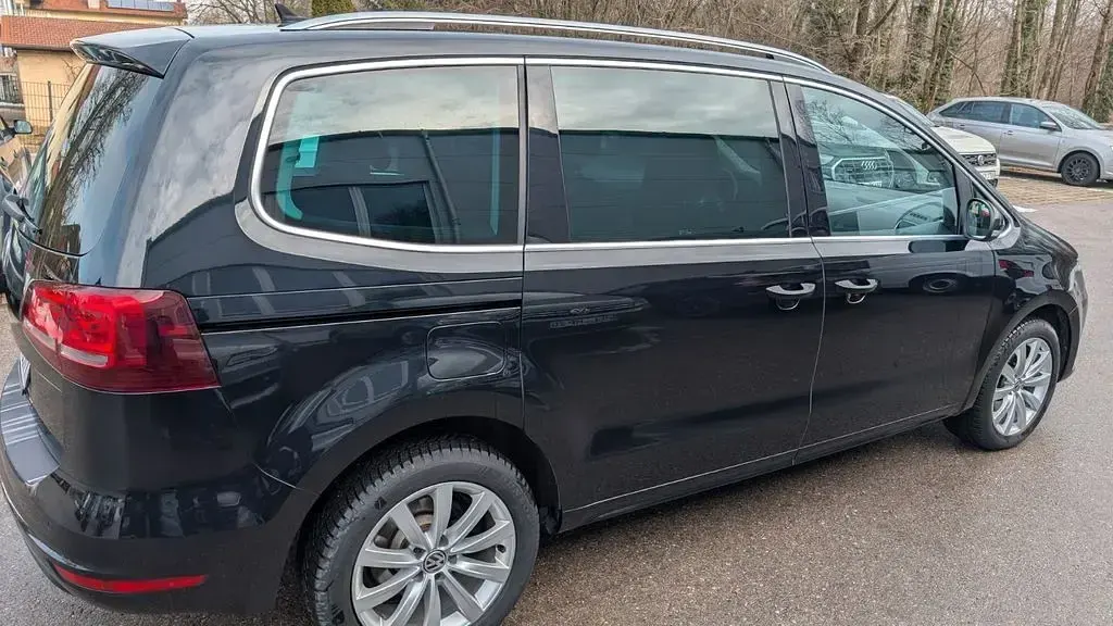 Gebraucht VW Sharan Join 150 PS (110 kW) 2018 Schwarz Van / Kleinbus
