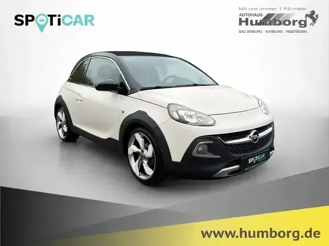 Gebraucht Opel Adam Rocks Rocks 90 PS (66 kW) 2015 Weiss Kleinwagen