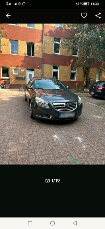Grau Gebraucht 2009 Opel Insignia Limousine | 3.100 € (Guter Preis) - Bild 1/4
