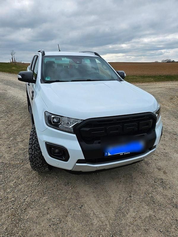 Weiß Gebraucht 2020 Ford Ranger Wildtrack Abholung | 36.400 € (Fairer Preis) - Bild 1/4