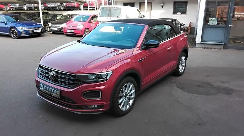 Gebraucht VW T-Roc Cabriolet R-line 150 PS (110 kW) 2022 Rot Cabrio