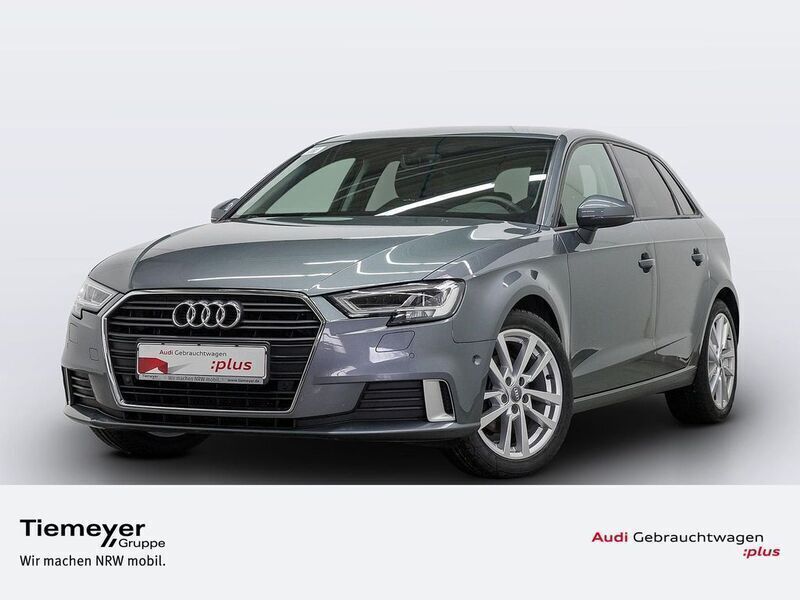 Grau Gebraucht 2020 Audi A3 Sportback Sport Limousine | 19.390 € (Guter Preis) - Bild 1/4