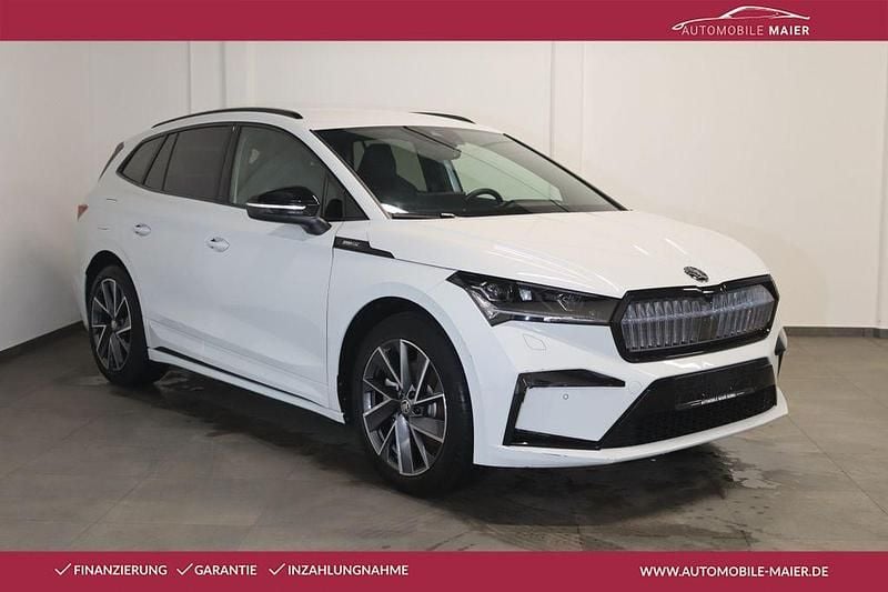 Gebraucht Skoda Enyaq iV SportLine 150 kW (204 PS) 2021 Weiß SUV