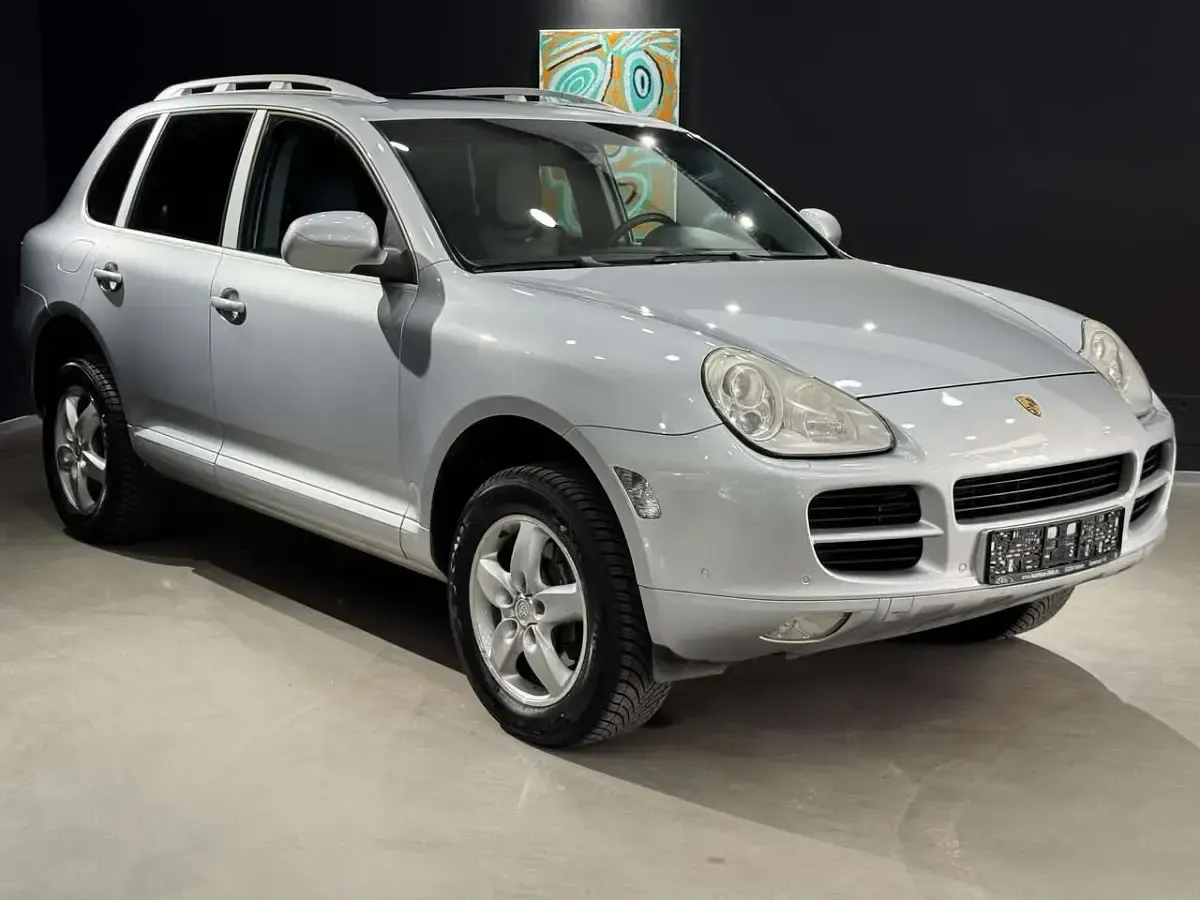 Gebraucht Porsche Cayenne 250 PS (183 kW) 2005 Kristallsilbermetallic SUV