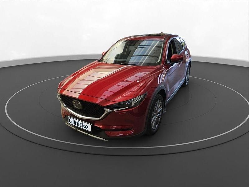 Soul red crystal metallic Gebraucht 2019 Mazda CX-5 Sports-Line SUV | 21.480 € (Fairer Preis) - Bild 1/3