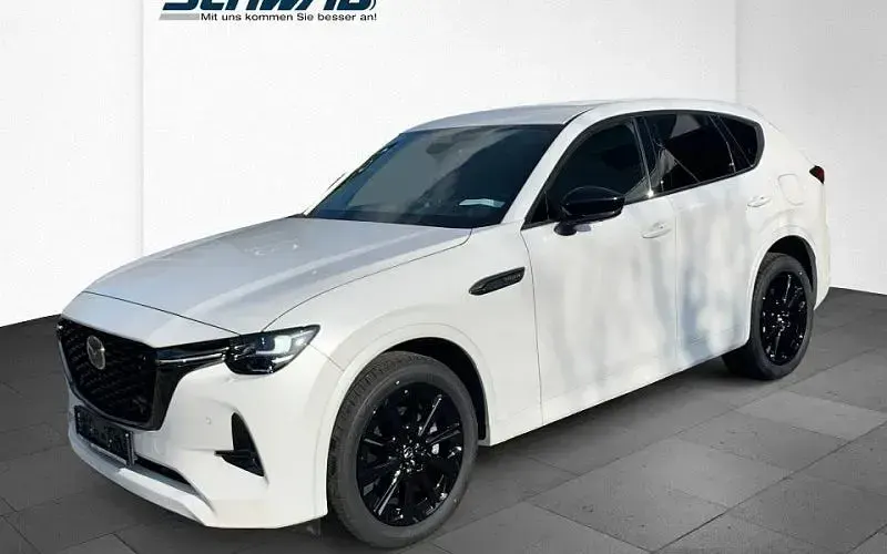 Neu Mazda CX-60 Homura-Line 328 PS (241 kW) 2025 Rhodium white SUV