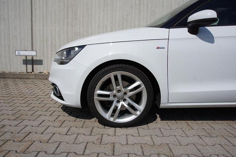 Brugt Audi A1 S-Line 122 HK (89 kW) 2014 Hvid Hatchback