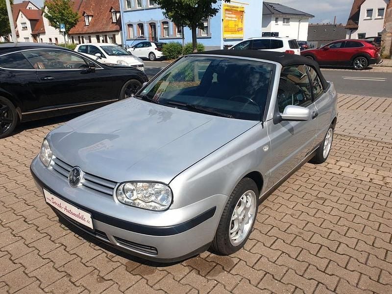 Silber Gebraucht 2000 VW Golf Cabriolet Cabrio | 2.700 € (Guter Preis) - Bild 1/4