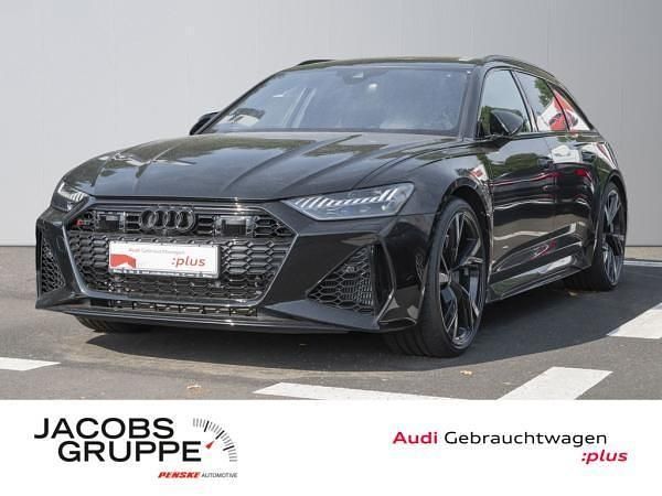 Schwarz (schwarz / mythosschwarz) Gebraucht 2024 Audi RS6 Advanced Plus Kombi | 121.929 € (Fairer Preis) - Bild 1/4
