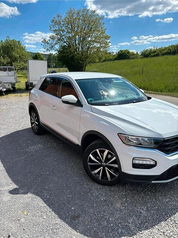Weiß Gebraucht 2021 VW T-Roc Style SUV | 19.990 € (Guter Preis) - Bild 1/4