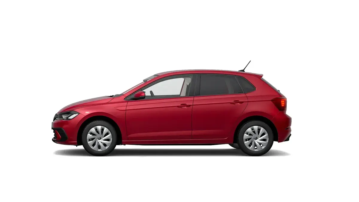 Gebraucht VW Polo Pro 95 PS (69 kW) 2021 Rot Kleinwagen
