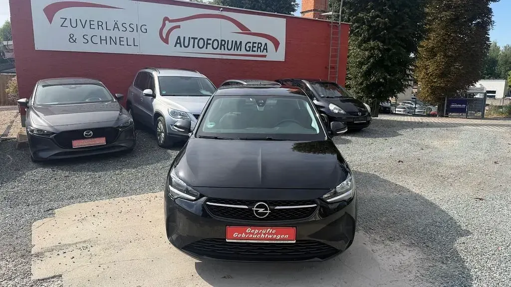 Gebraucht Opel Corsa 101 PS (74 kW) 2020 Schwarz Kleinwagen