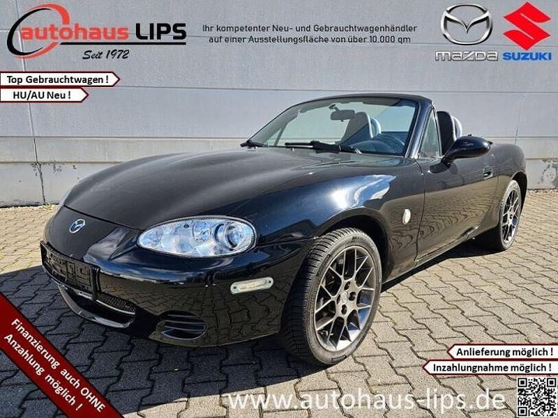 Gebraucht Mazda MX5 110 PS (80 kW) 2004 Brilliant black Cabrio