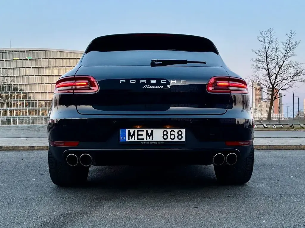 Gebraucht Porsche Macan 258 PS (189 kW) 2017 Schwarz SUV