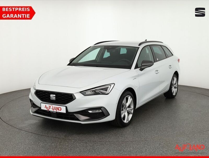 Weiß Gebraucht 2021 Seat Leon ST FR Kombi | 21.950 € (Fairer Preis) - Bild 1/4
