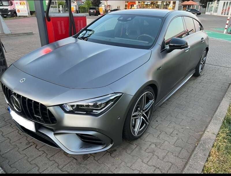 Grau Gebraucht 2021 Mercedes CLA45 AMG AMG Kombi | 43.990 € (Fairer Preis) - Bild 1/4