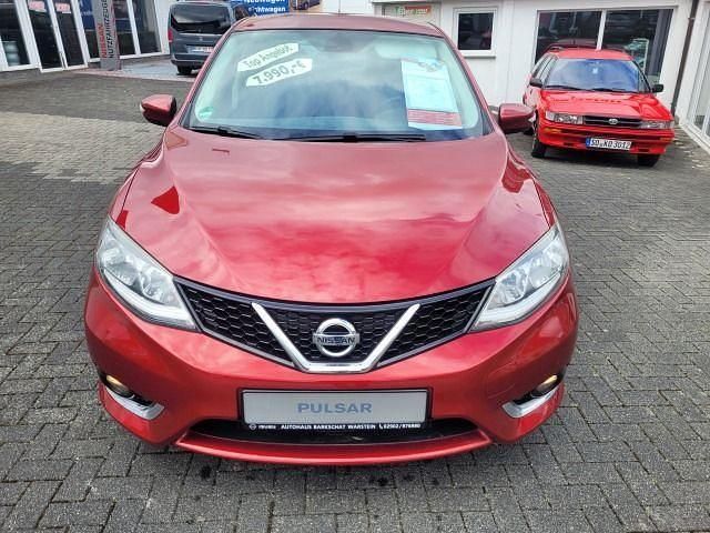 Gebraucht Nissan Pulsar Acenta 116 PS (85 kW) 2016 Rot Kleinwagen
