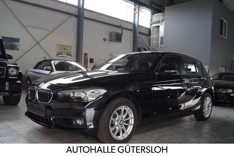 Gebraucht BMW 118 Advantage 150 PS (110 kW) 2017 Schwarz Kleinwagen