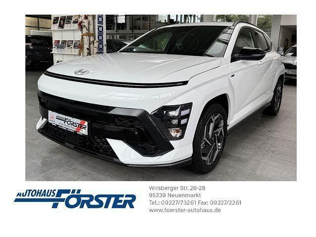 Weiß Gebraucht 2024 Hyundai Kona N Line SUV | 26.750 € (Fairer Preis) - Bild 1/4