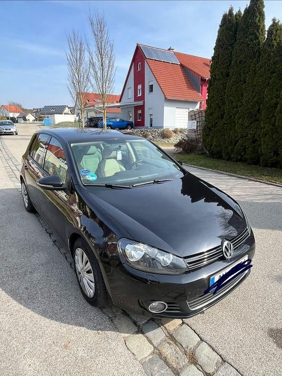 Gebraucht VW Golf VI Comfortline 122 PS (89 kW) 2009 Schwarz Kleinwagen