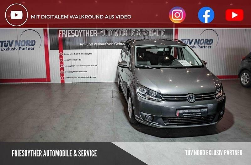 Gebraucht VW Touran Trendline 105 PS (77 kW) 2012 Grau Van / Kleinbus