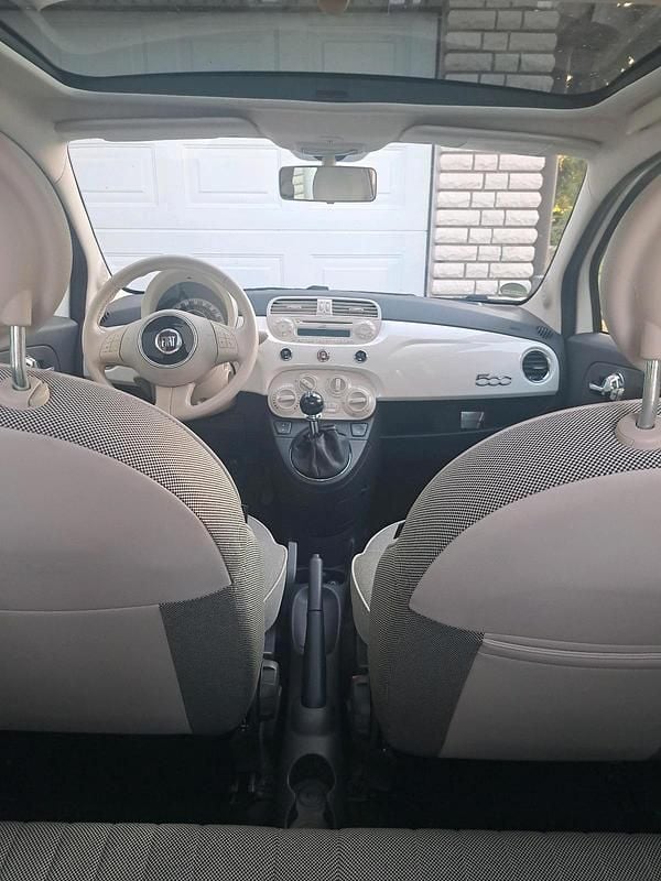Weiß Gebraucht 2009 Fiat 500 Kleinwagen | 4.750 € - Bild 1/4