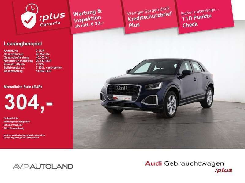 Navarrablau Gebraucht 2022 Audi Q2 Advanced SUV | 20.449 € - Bild 1/3