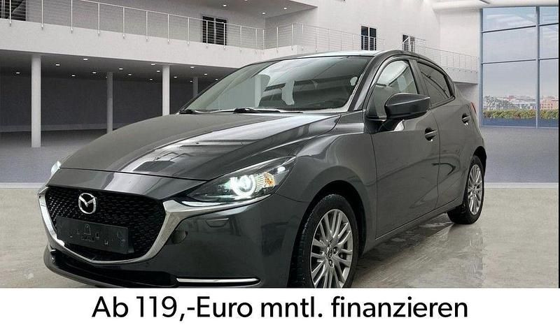 Grau Gebraucht 2022 Mazda 2 Exclusive-Line Limousine | 16.480 € (Fairer Preis) - Bild 1/1