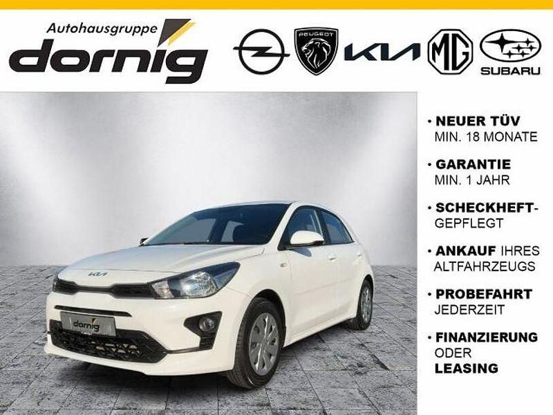 Schnee weiß Gebraucht 2022 Kia Rio Edition 7 Kleinwagen | 13.550 € (Fairer Preis) - Bild 1/3