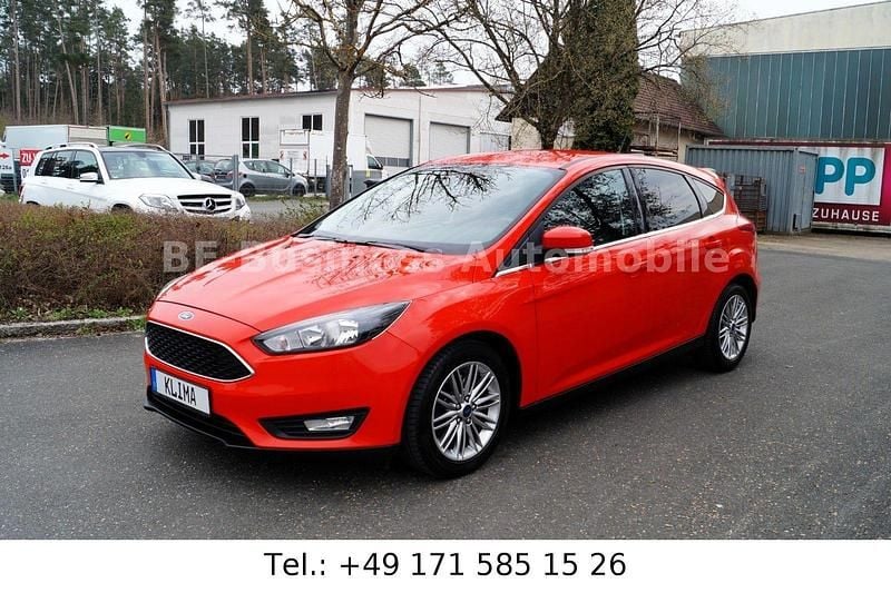 Gebraucht Ford Focus Cool & Connect 150 PS (110 kW) 2017 Rot Limousine