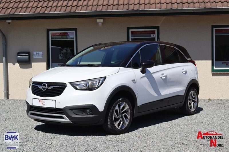 Weiß Gebraucht 2018 Opel Crossland SUV | 13.485 € (Fairer Preis) - Bild 1/4