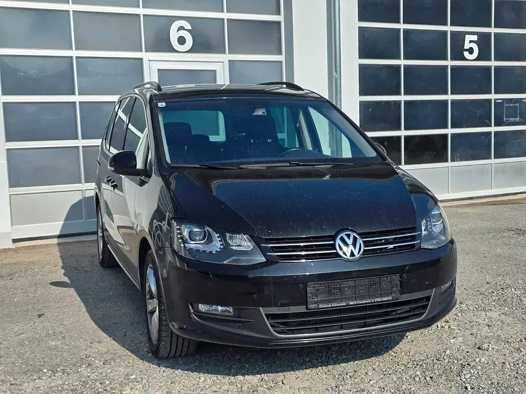 Gebraucht VW Sharan Comfortline 140 PS (102 kW) 2015 Schwarz Van / Kleinbus