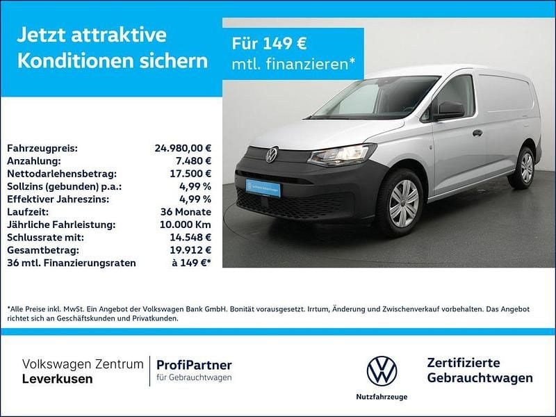 Reflexsilber Gebraucht 2024 VW Caddy Maxi Van / Kleinbus | 24.980 € (Superpreis) - Bild 1/4