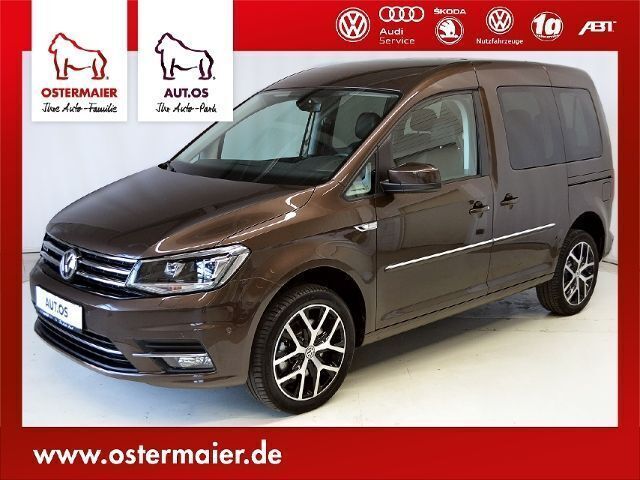 Gebraucht VW Caddy Highline 150 PS (110 kW) 2016 Braun metallic Van / Kleinbus