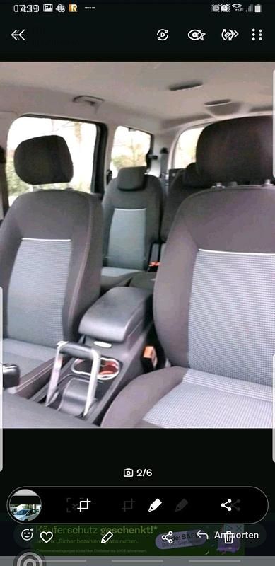 Gebraucht Ford Galaxy 140 PS (102 kW) 2013 Silber Van / Kleinbus