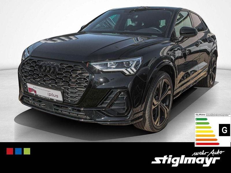 Mythosschwarz metallic (metallic) Gebraucht 2022 Audi Q3 Sportback S-Line SUV | 39.870 € (Fairer Preis) - Bild 1/4