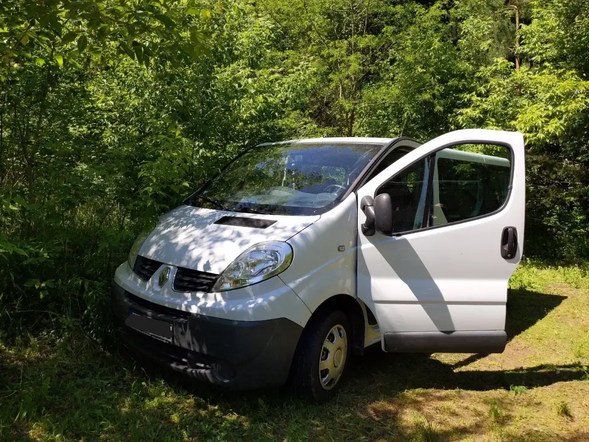 Gebraucht Renault Trafic 90 PS (66 kW) 2010 Weiß Van / Kleinbus