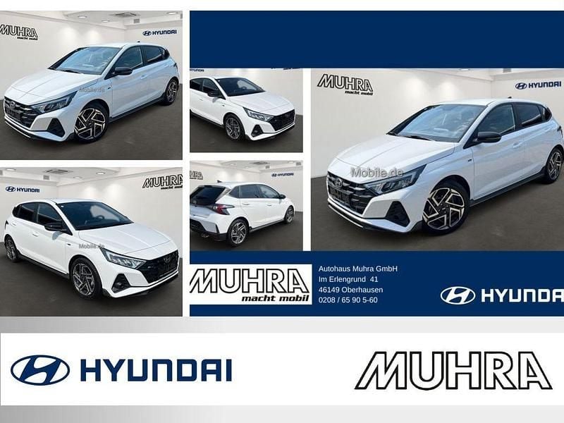 Weiß Gebraucht 2025 Hyundai i20 N Line Limousine | 21.989 € (Fairer Preis) - Bild 1/4