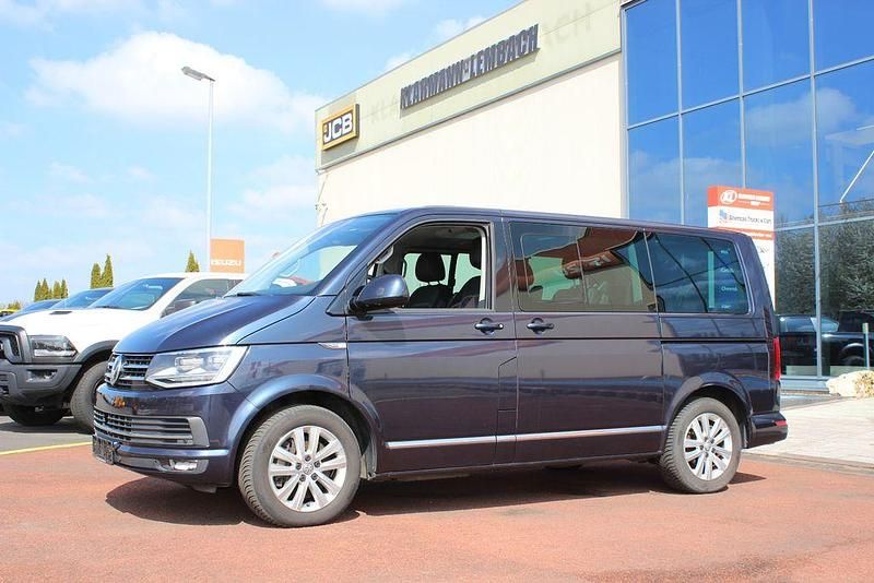 Second-hand VW Multivan Highline 204 CP (150 kW) 2018 Albastru Monovolum