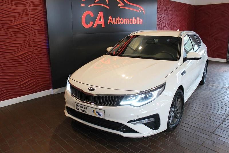 Gebraucht Kia Optima Edition 7 136 PS (100 kW) 2019 Weiß Kombi